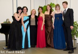 od lewej: Adriana Ferfecka, Ekaterina Leonova, Malgorzata Kluzniak-Celinska, Fatma Said, Malgorzata Bartkowska, Friederike Bieber, Philipp Mathmann