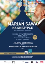 Marian Sawa na skrzypce