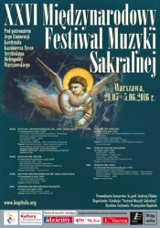 XXVI Międzynarodowy Festiwal Muzyki Sakralnej