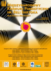 Konkurs Pianistyczny im. B. Bartoka 2010