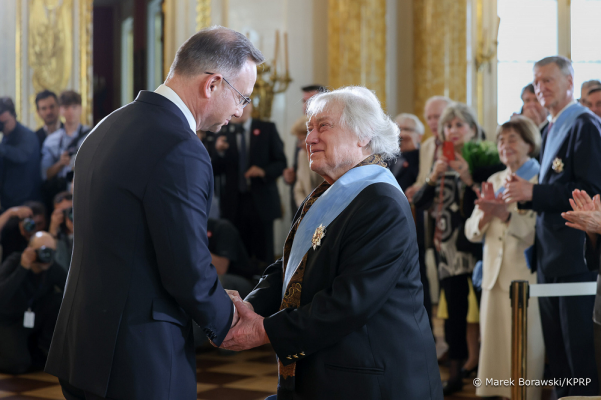 Jerzy Maksymiuk awarded the Order of the White Eagle