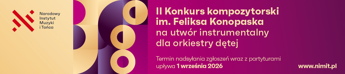 2nd Feliks Konopasek Wind Orchestra Composition Competition