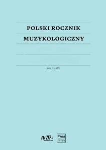 Polski Rocznik Muzykologiczny
