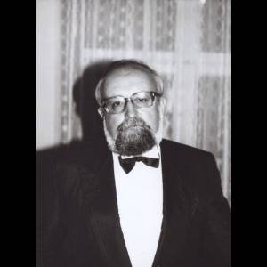 Krzysztof Penderecki w kuluarach Filharmonii Narodowej po koncercie inauguracyjnym XXIX Warszawskiej Jesieni. © Andrzej Glanda