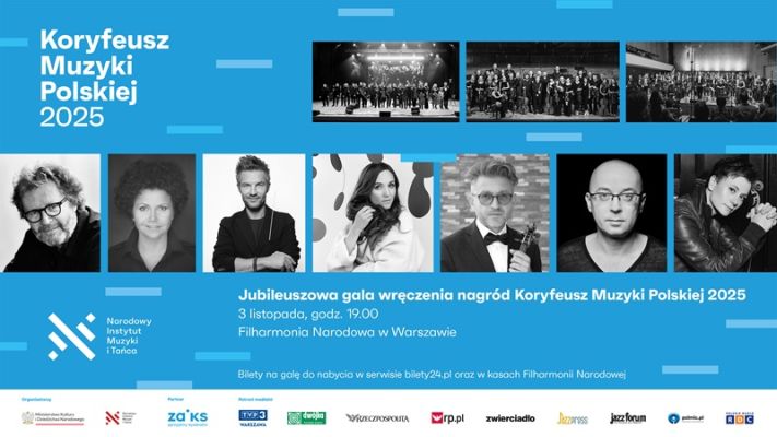 XV Gala Nagrody "Koryfeusz Muzyki Polskiej" w Filharmonii Narodowej