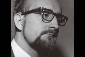Krzysztof Penderecki podczas konferencji prasowej X Warszawskiej Jesieni. © Andrzej Zborski