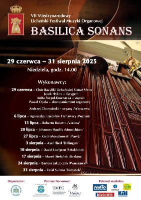 VII Międzynarodowy Festiwal Organowy "Basilica Sonans"