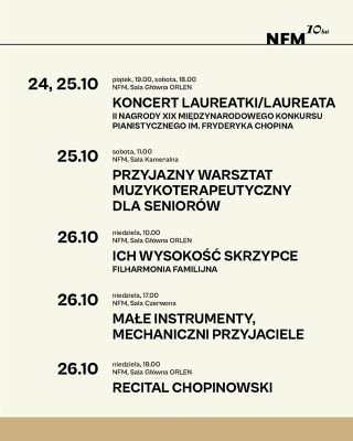 Małe Instrumenty i chóry dziecięce NFM