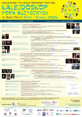 Jubileuszowy XXV Międzynarodowy Festiwal "Kalejdoskop Form Muzycznych im. Marii Fołtyn”