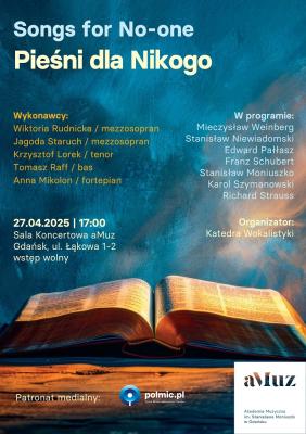 Pieśni dla Nikogo w gdańskiej Akademii Muzycznej