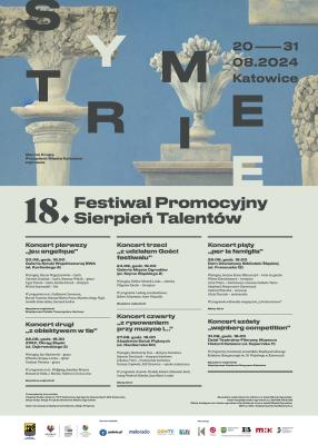 18. Festiwal Sierpień Talentów: "Symetrie" w Katowicach