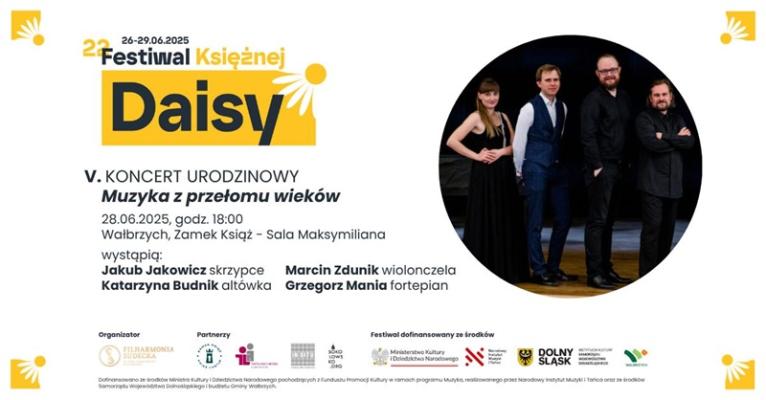 "Scena Muzyki Polskiej" w ramach 22. Festiwalu Księżnej Daisy