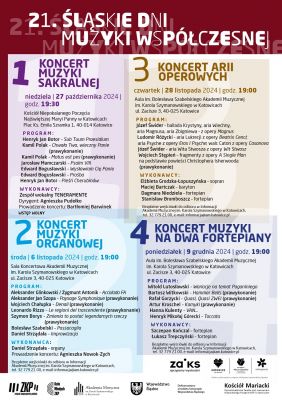 21st Festival "Silesian Days of Contemporary Music"