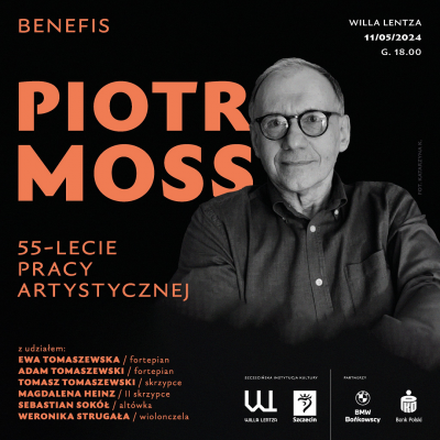 Szczecin | Piotr Moss in Willa Lentz: 55th anniversary of his artistic work