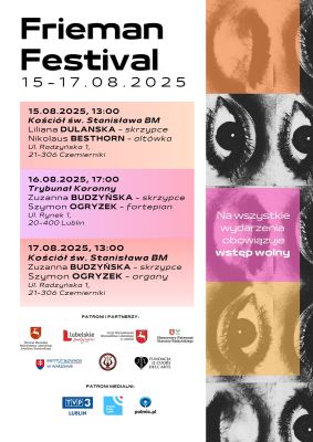 1. Frieman International Summer Music Festival na Lubelszczyźnie