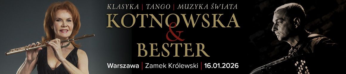 Kotnowska & Bester w Sali Wielkiej Zamku Królewskiego w Warszawie
