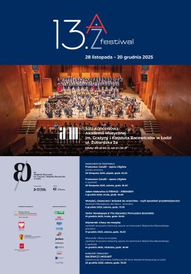 13th AŻ Festival at the Łódź Academy of Music: “The Musical Alphabet from A to Ż”