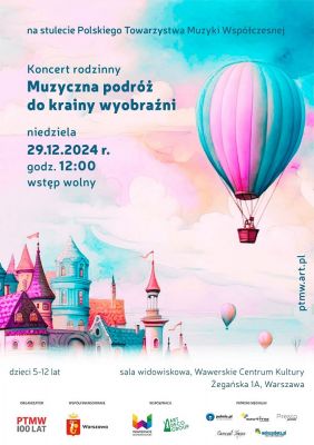 Interaktywny  koncert na zakończenie roku jubileuszu 100-lecia PTMW!