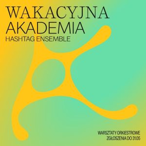 Grafika promująca wakacyjną "akademię" w Hashtag Labie 2026