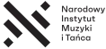 Logo Narodowy instytut muzyki i tańca