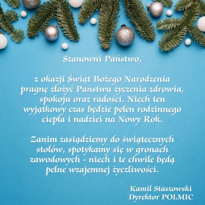 Wesołych Świąt i szczęśliwego Nowego Roku 2026!