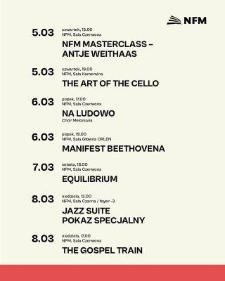 "The Art of the Cello" w NFM