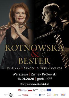 Kotnowska & Bester w Sali Wielkiej Zamku Królewskiego w Warszawie