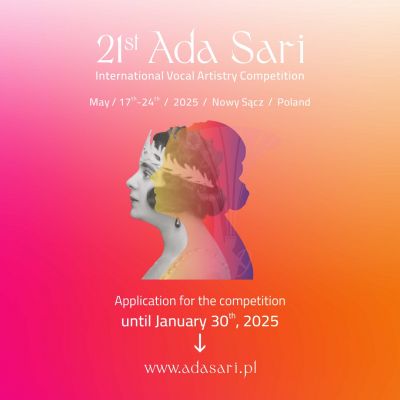 XXI International Ada Sari Vocal Art Competition