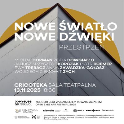 “New Light. New Sounds” in Cracow: “Space”