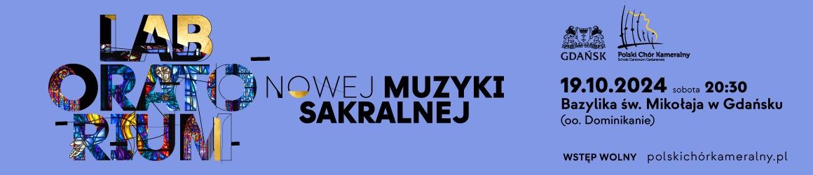 Polski Chór Kameralny: koncert prawykonań w Gdańsku