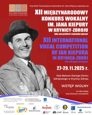 XII Międzynarodowy Konkurs Wokalny im. Jana Kiepury