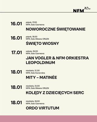 "Matinée" w NFM: Mity