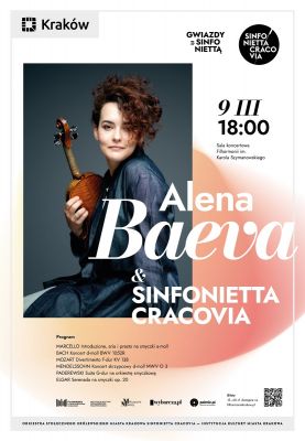 Alena Baeva i Sinfonietta Cracovia - koncertowa inauguracja trasy