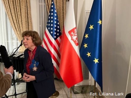 Marta Ptaszyńska awarded the Commander's Cross of the Order of Merit of the Republic of Poland!