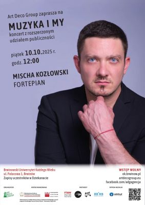 "Music and Us" in Brwinów: Mischa Kozłowski