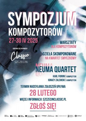 VII Szczecin Classic Festival: Sympozjum kompozytorskie