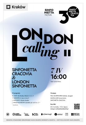 Kraków | „London Calling": Sinfonietta Cracovia i dialog mistrzów