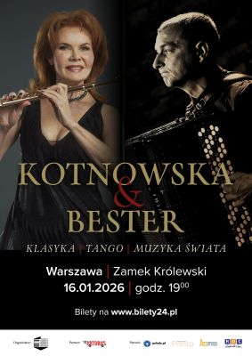 Kotnowska & Bester w Sali Wielkiej Zamku Królewskiego w Warszawie
