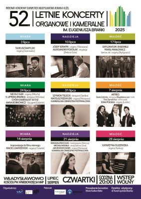 52. Summer Organ and Chamber Music Concerts in Władysławowo