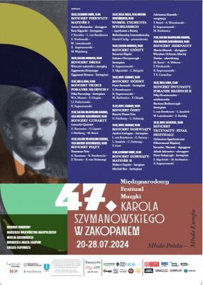 47th International Karol Szymanowski Music Festival in Zakopane