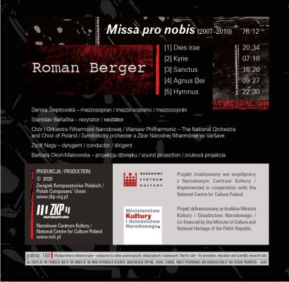 Jubileuszowa płyta Romana Bergera