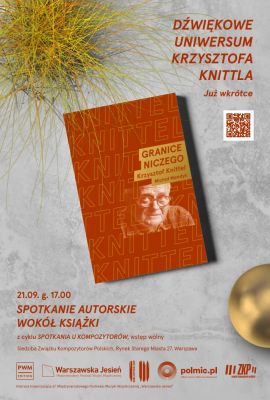 "Spotkania u Kompozytorów": Krzysztof Knittel i Michał Mendyk oraz premiera książki