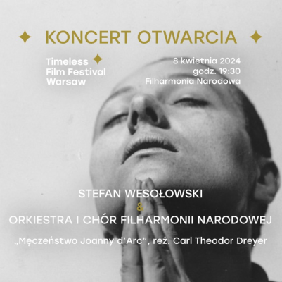 Warszawa | Muzyczna inauguracja I Timeless Film Festival Warsaw