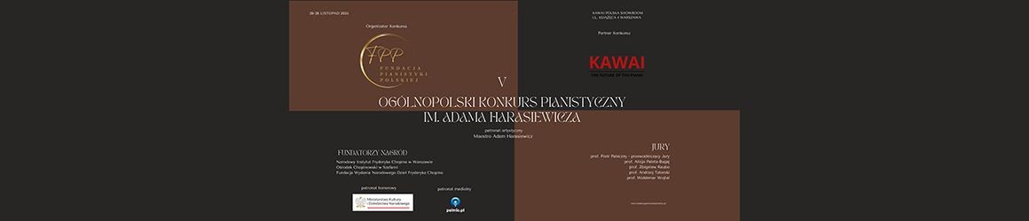 V Ogólnopolski Konkurs Pianistyczny im. A. Harasiewicza w Warszawie