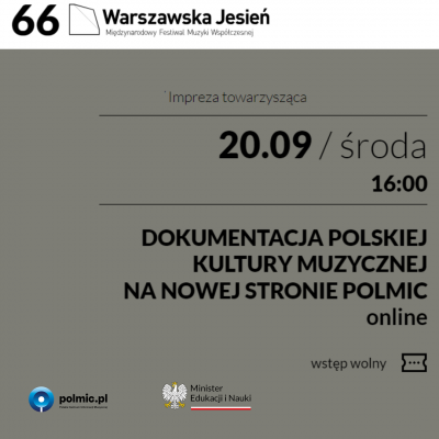 Dokumentacja polskiej kultury muzycznej na nowej stronie POLMIC: tworzenie portali o tematyce artystycznej w systemie CMS Joomla!